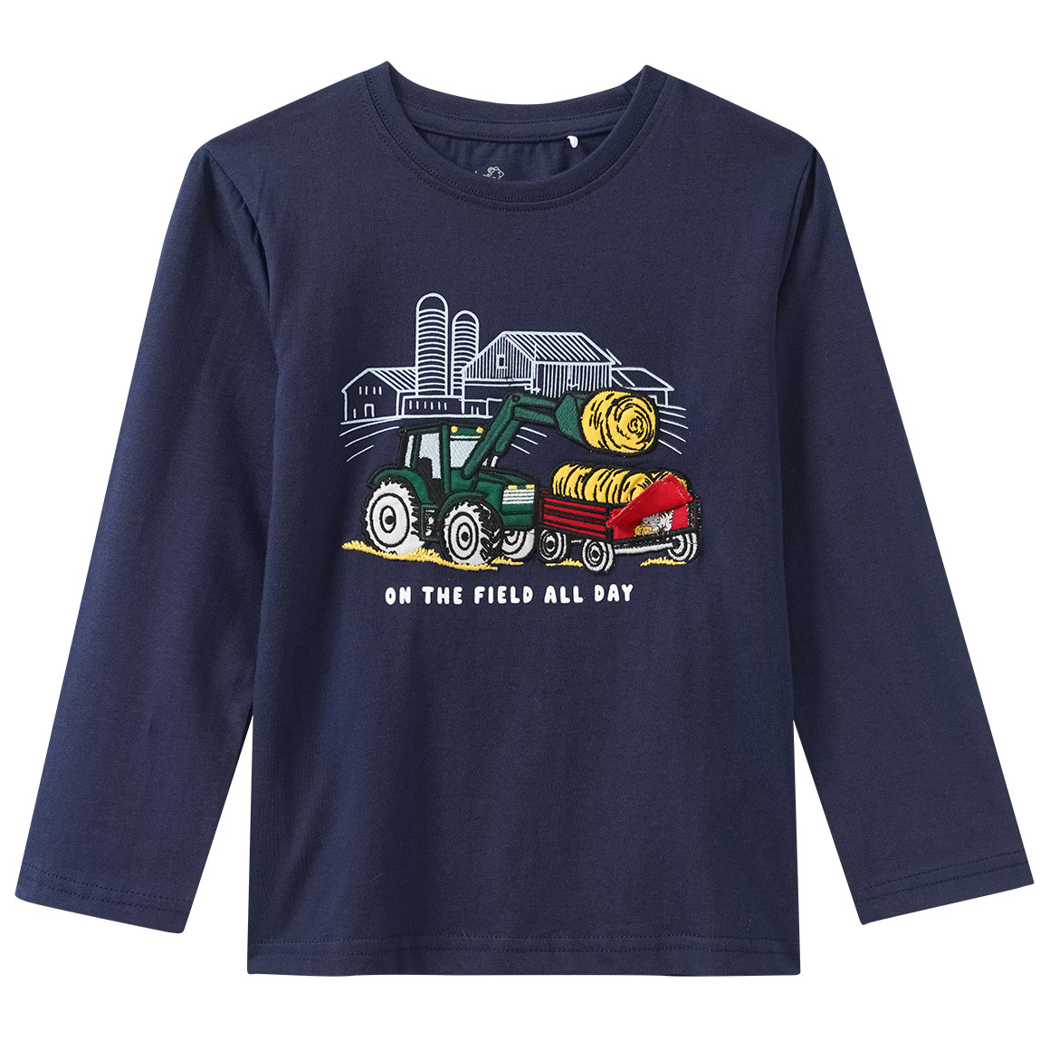 Jungen Langarmshirt mit Applikation