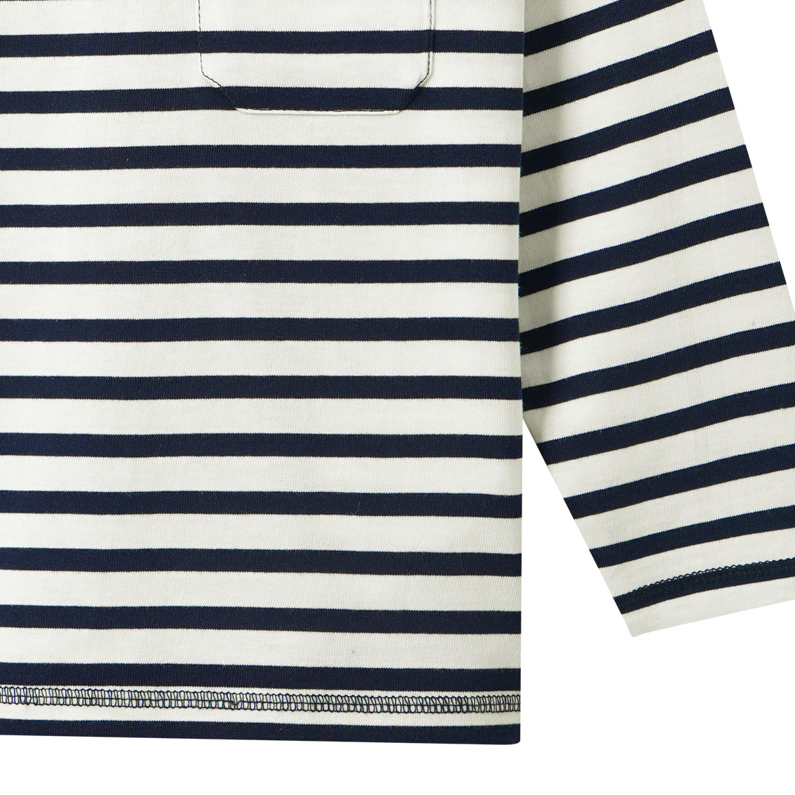 Jungen Langarmshirt mit Brusttasche