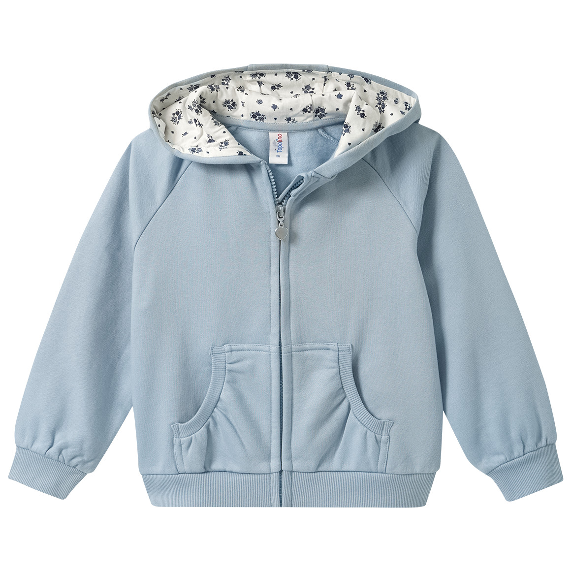 Mädchen Sweatjacke mit Kapuze