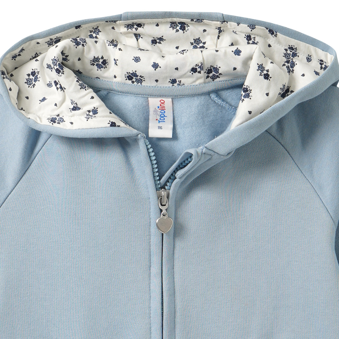 Mädchen Sweatjacke mit Kapuze