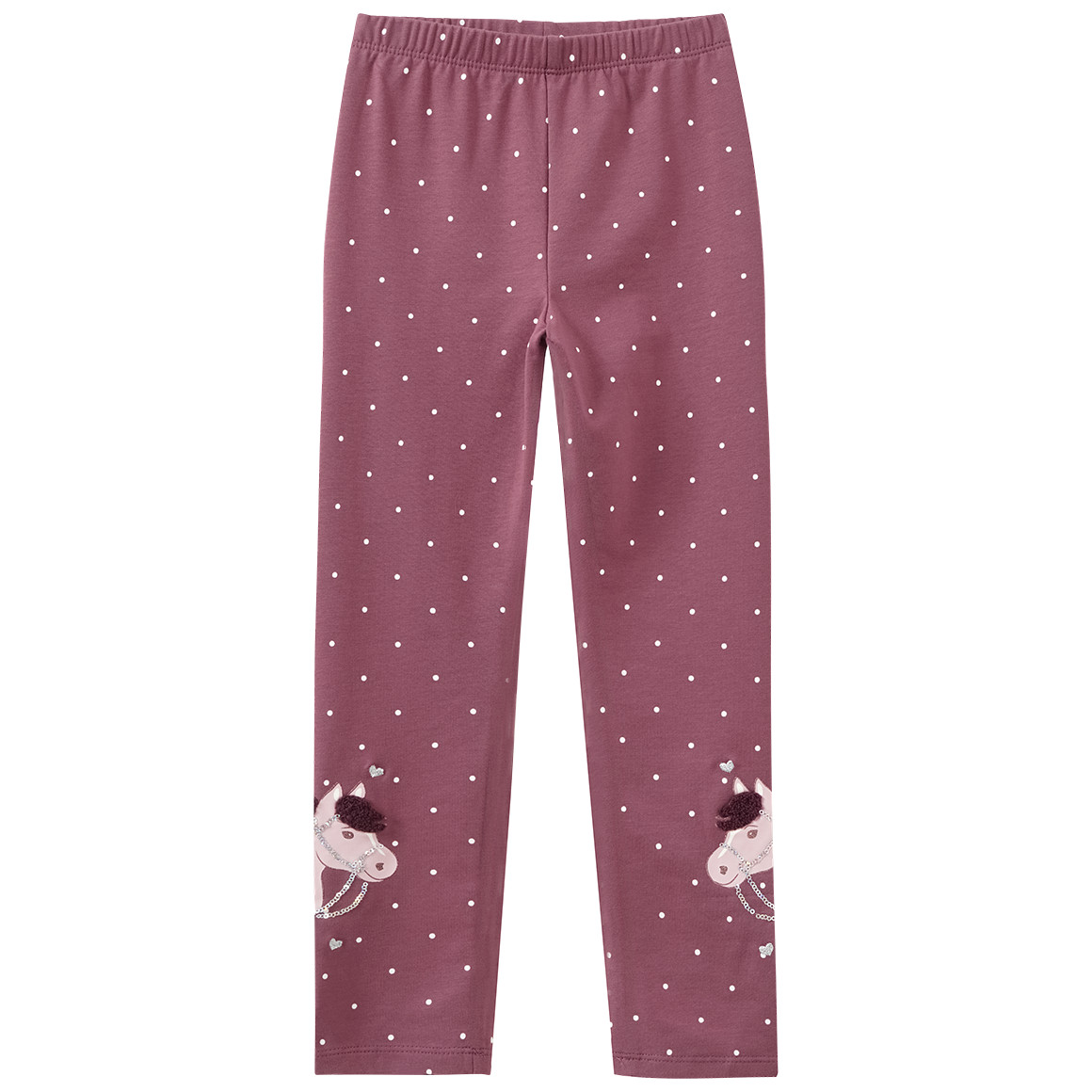 Mädchen Leggings mit Applikation