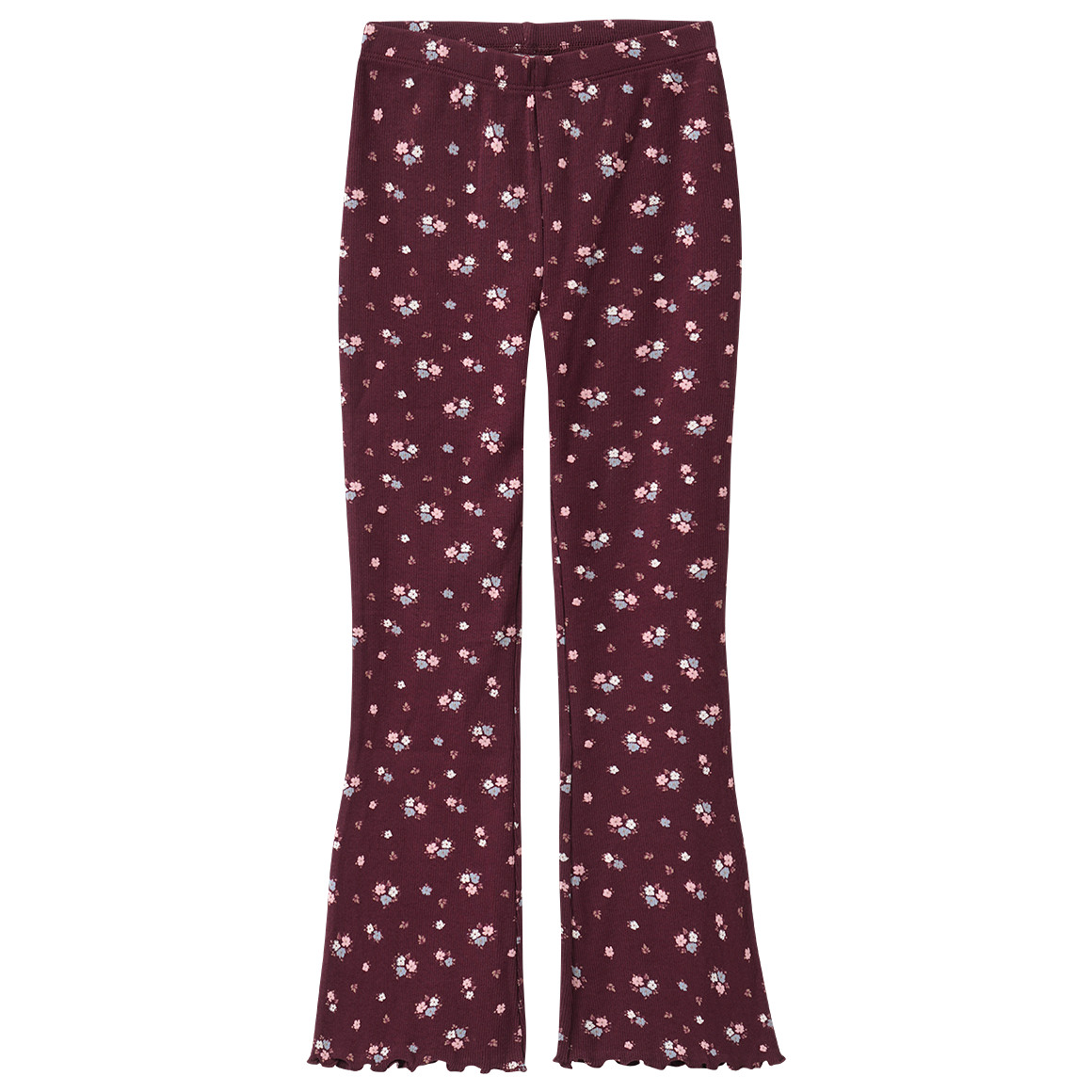 Mädchen Leggings mit Blumen-Allover