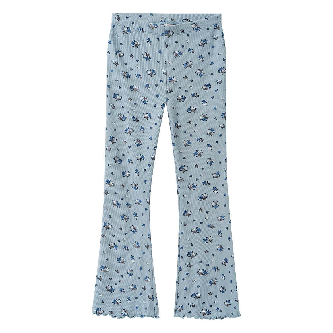 Mädchen Leggings mit Blumen-Allover
