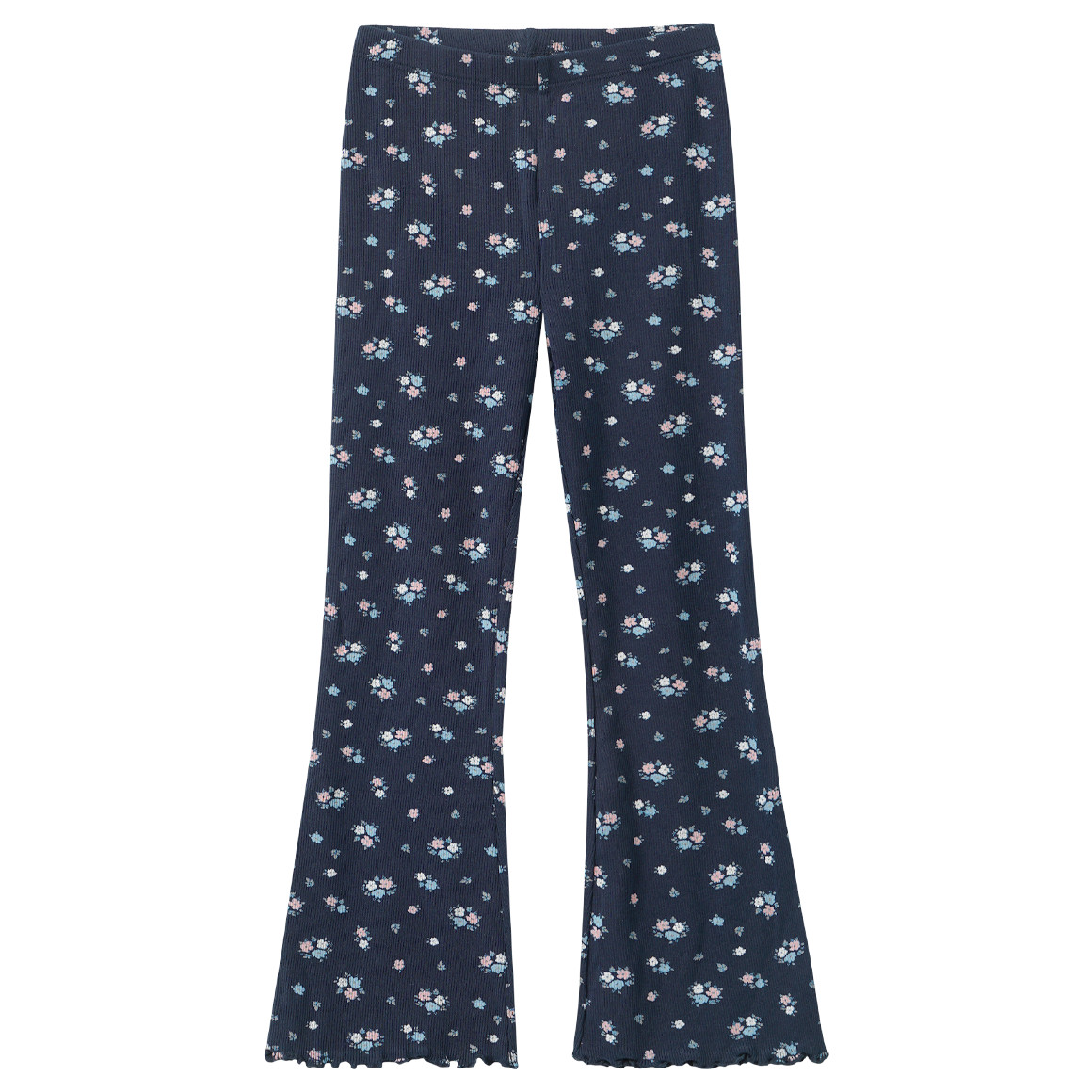Mädchen Leggings mit Blumen-Allover