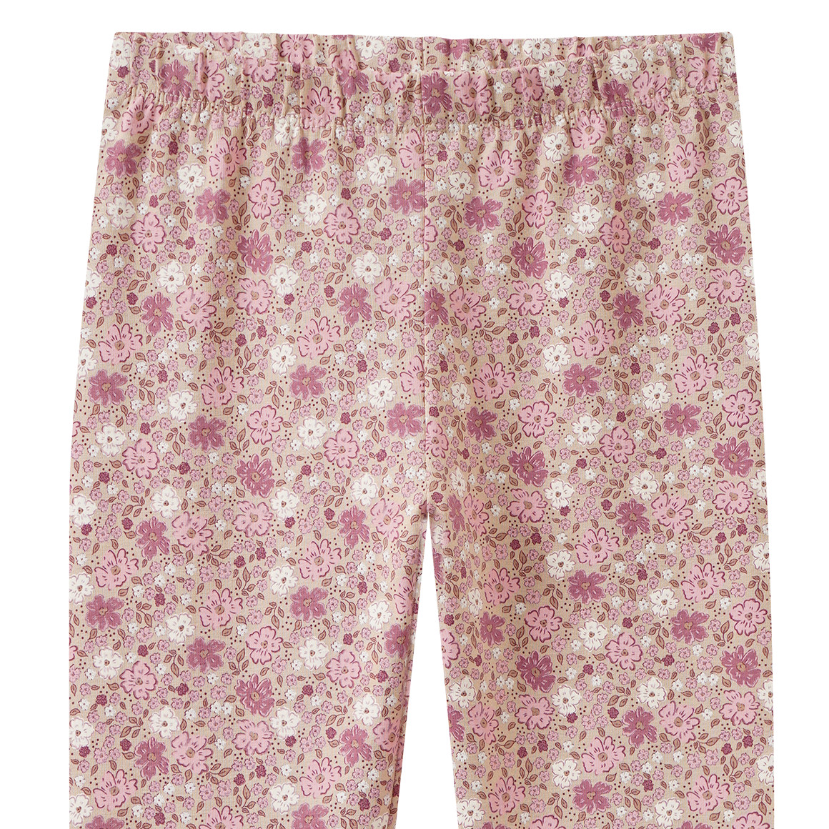 Mädchen Leggings mit Blümchen allover