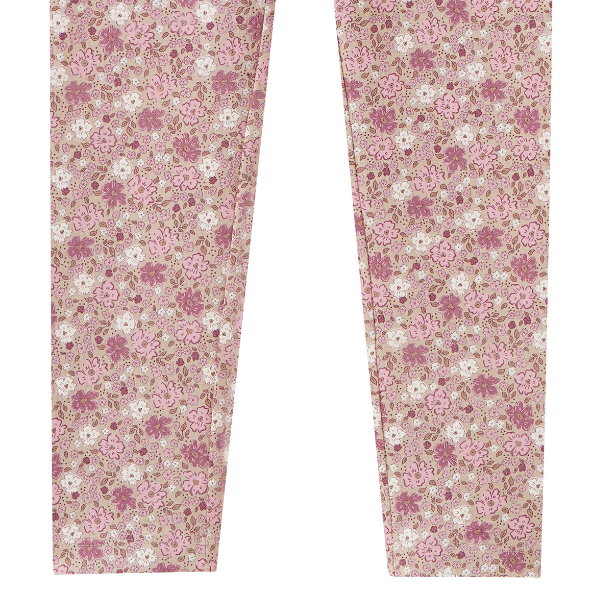 Mädchen Leggings mit Blümchen allover