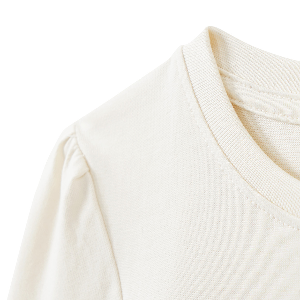Mädchen Langarmshirt mit Pferde-Applikation