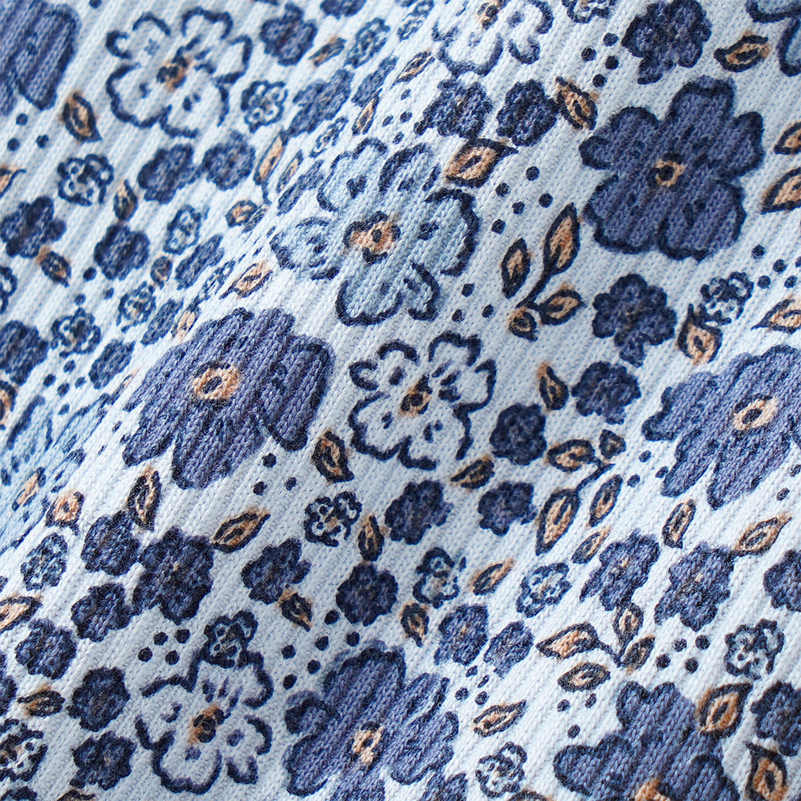 Mädchen Langarmshirt mit Allover-Muster
