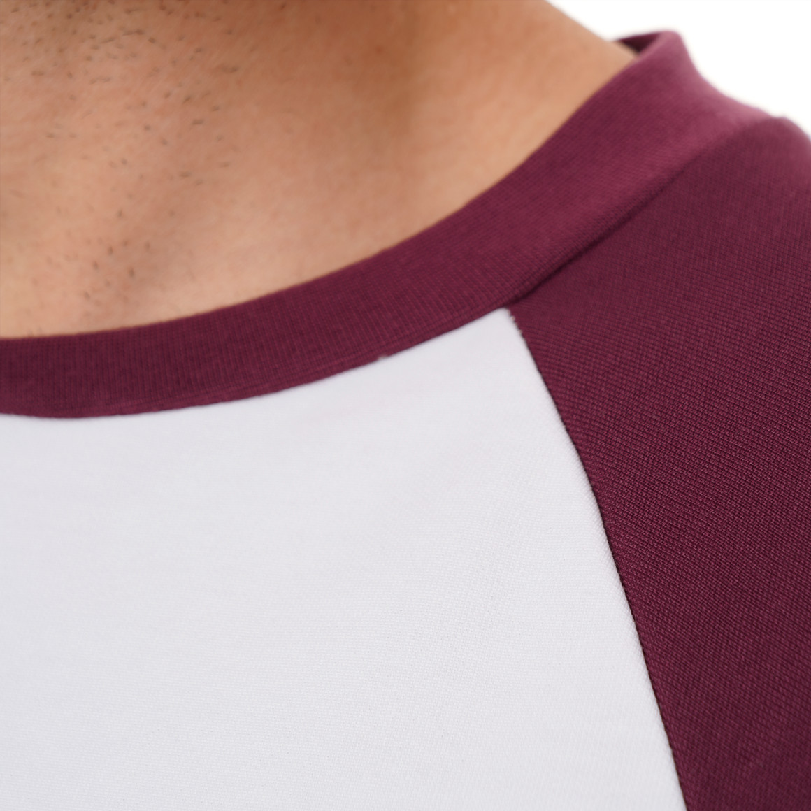 Herren T-Shirt mit Flächenteiler