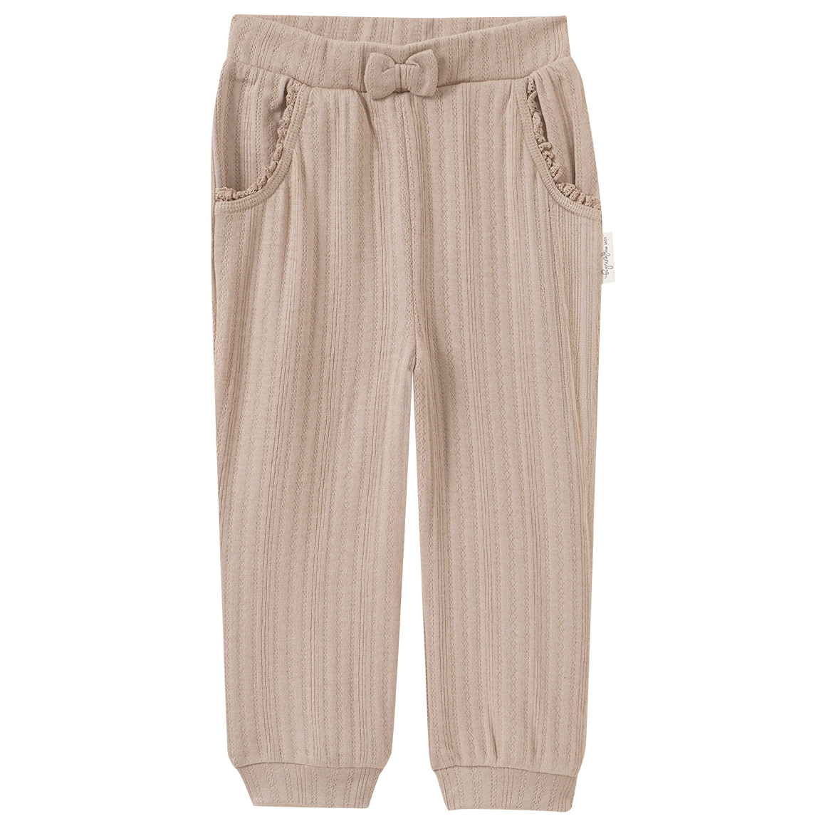 Baby Hose mit Ajour-Muster