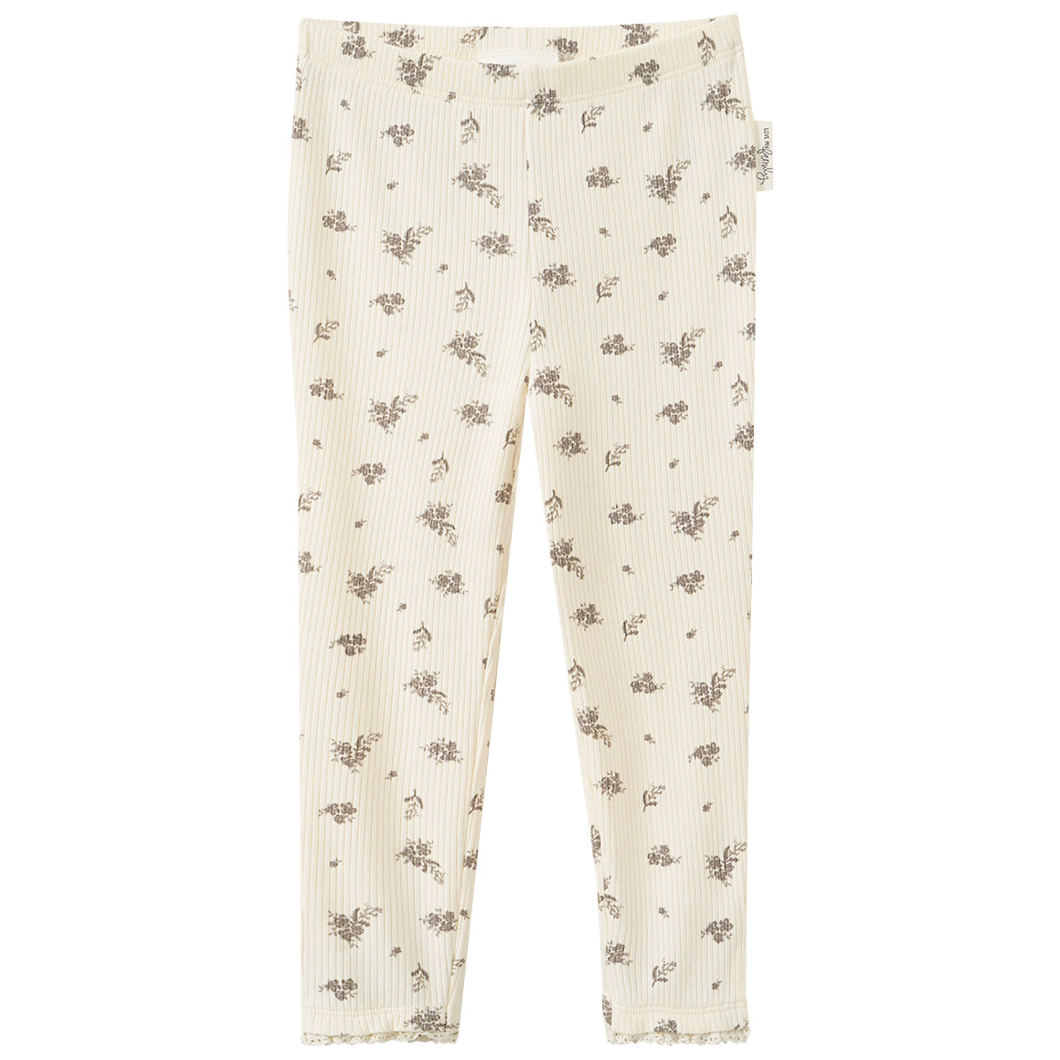 Baby Leggings mit Rippstruktur