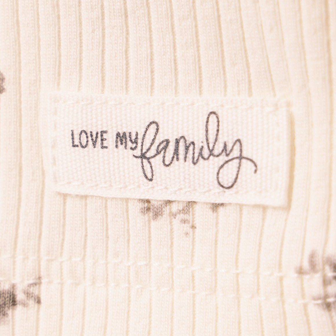 Baby Langarmshirt mit Rippstruktur