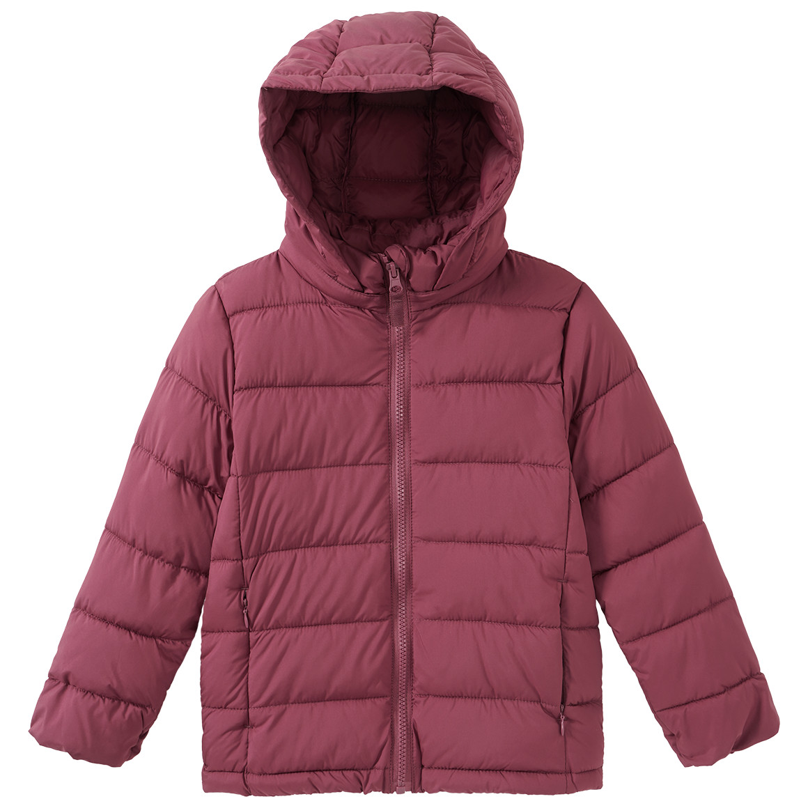 Mädchen Steppjacke mit abnehmbarer Kapuze