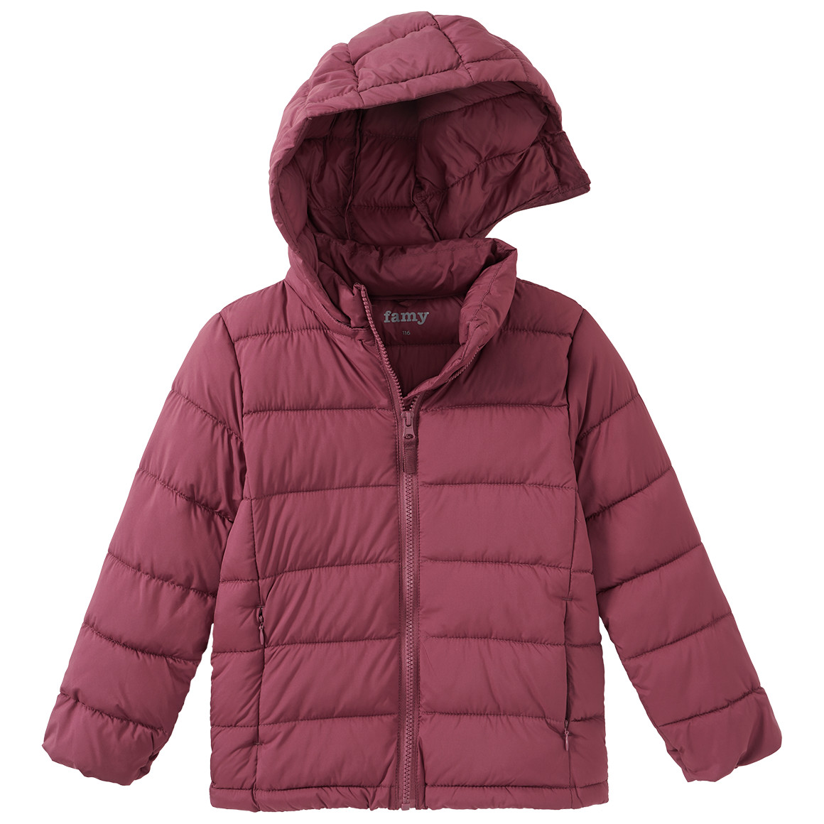 Mädchen Steppjacke mit abnehmbarer Kapuze