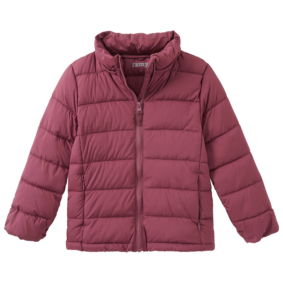 Mädchen Steppjacke mit abnehmbarer Kapuze