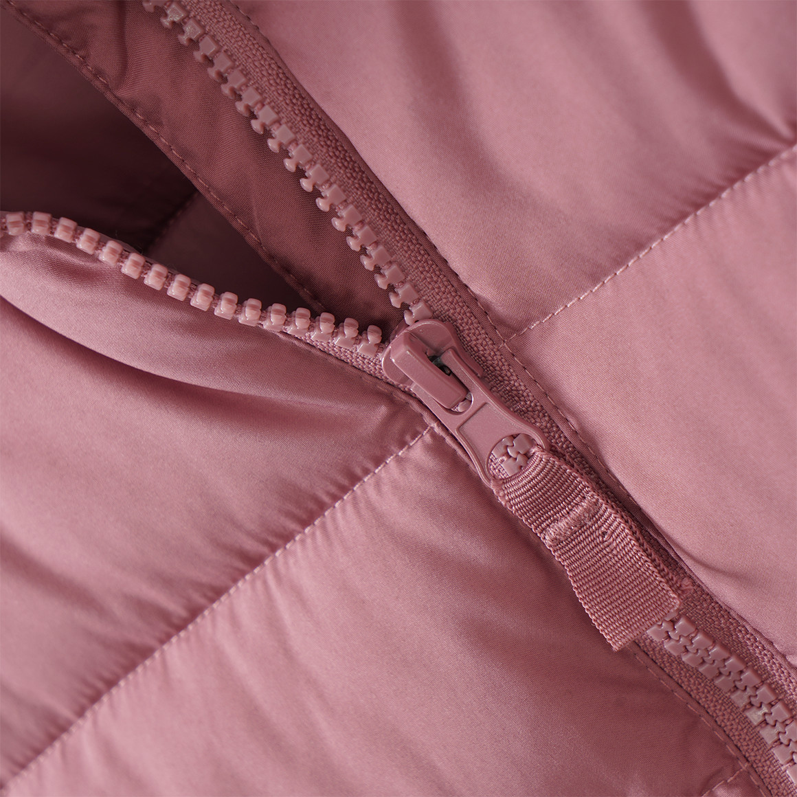 Mädchen Steppjacke mit abnehmbarer Kapuze