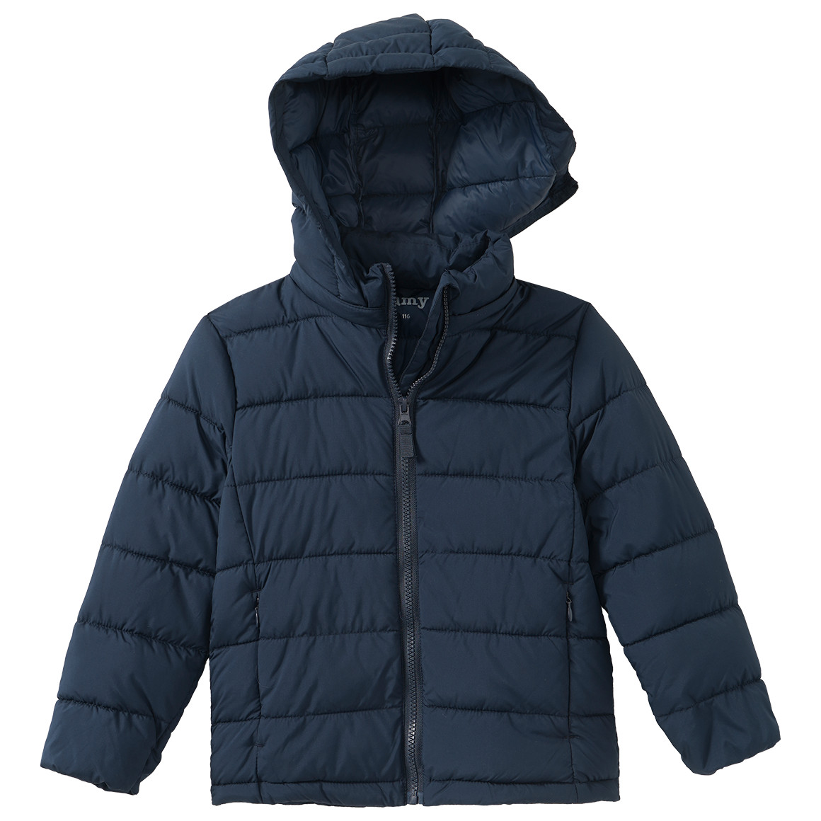 Jungen Steppjacke mit abnehmbarer Kapuze