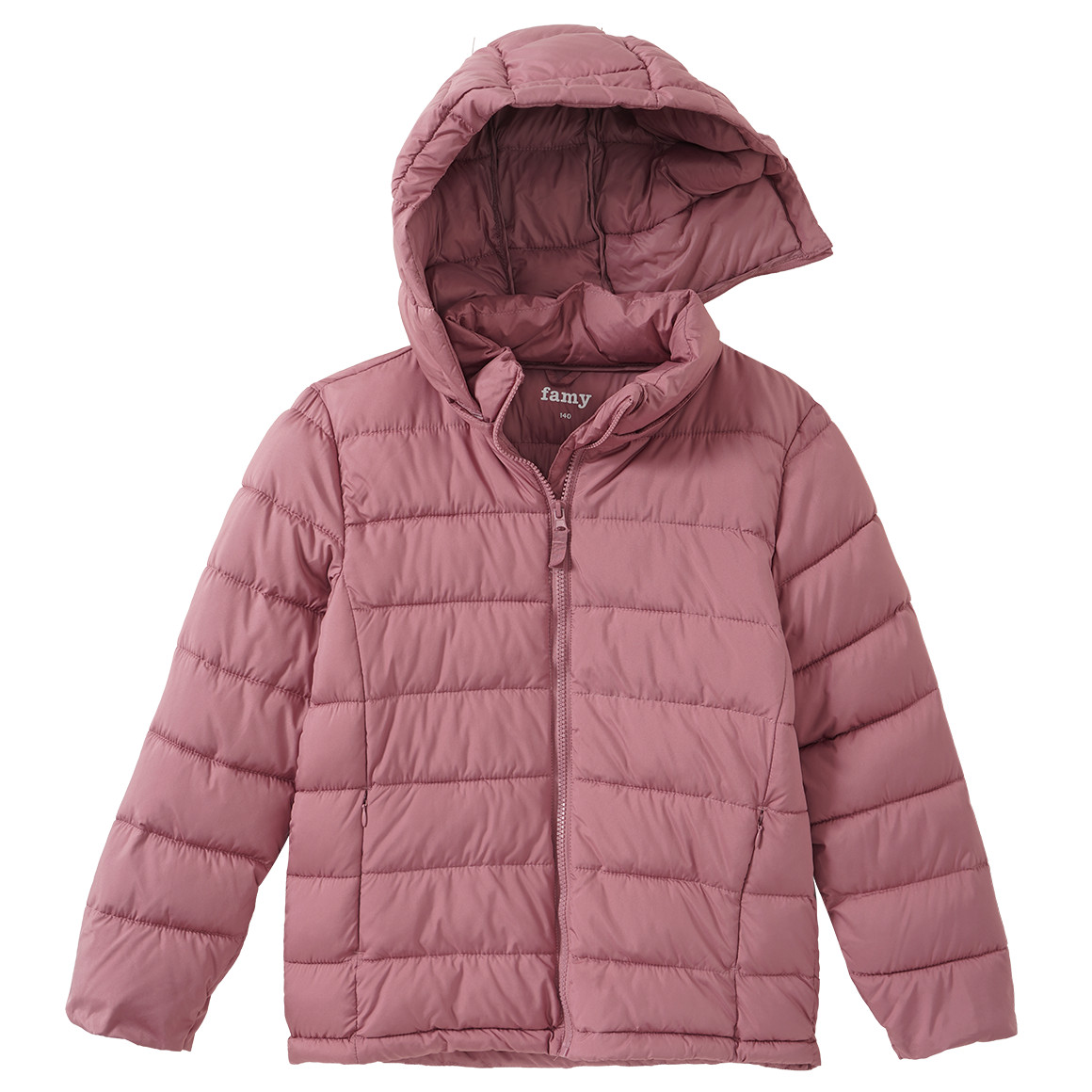 Mädchen Steppjacke mit abnehmbarer Kapuze