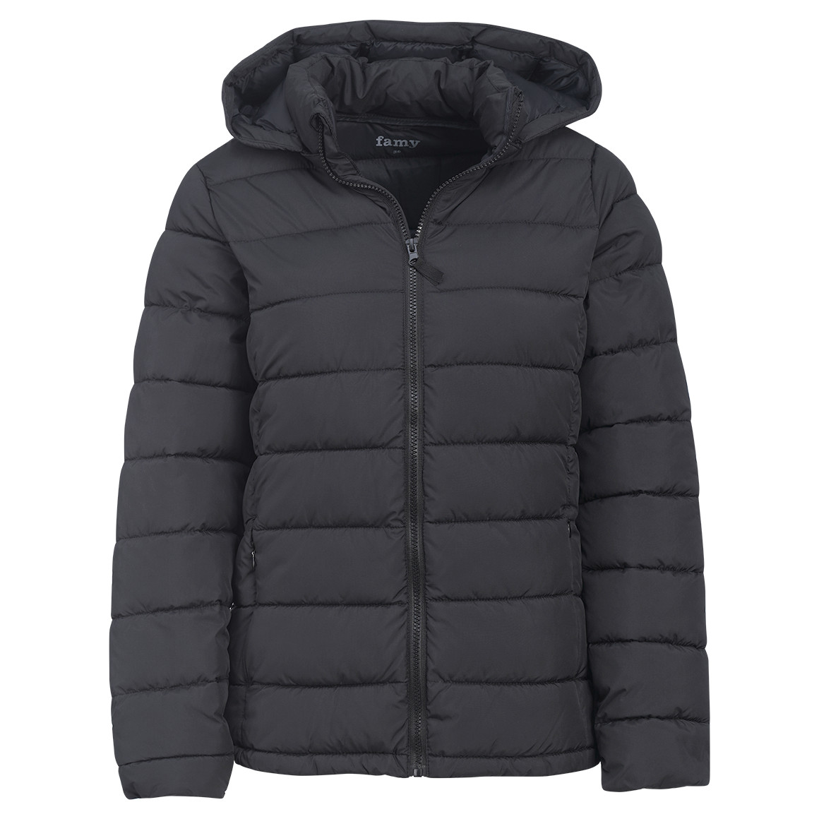 Damen Steppjacke mit abnehmbarer Kapuze