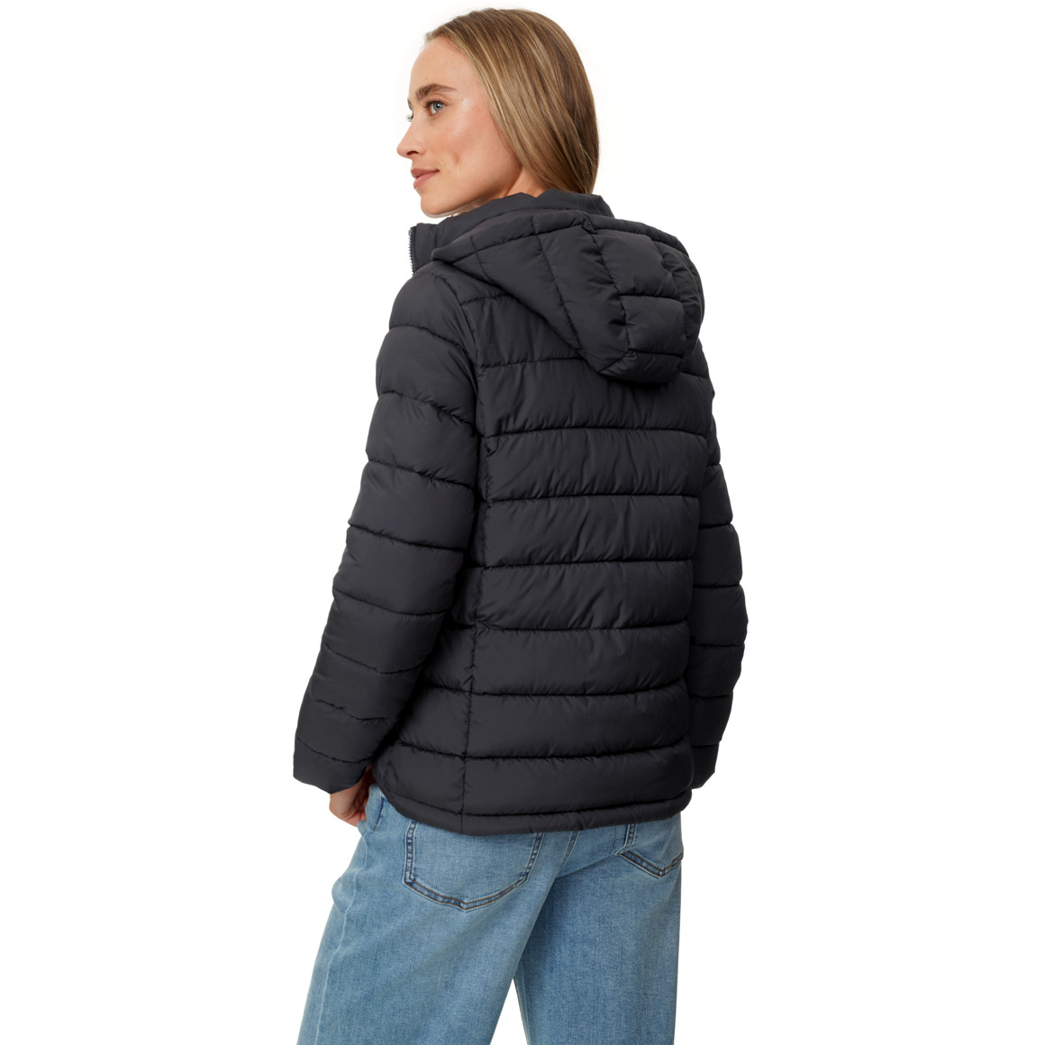 Damen Steppjacke mit abnehmbarer Kapuze