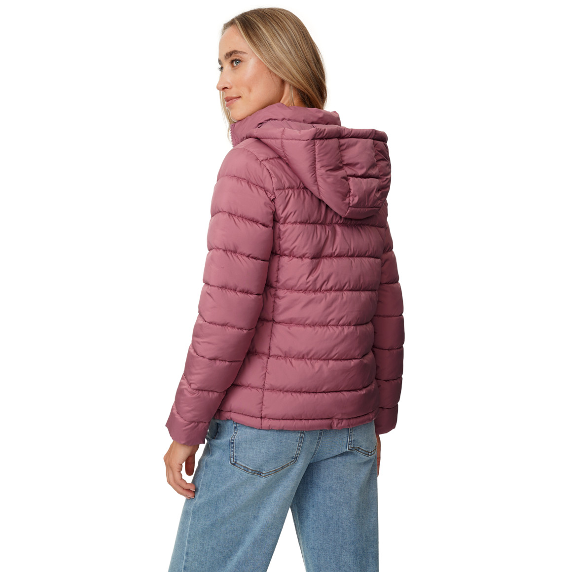 Damen Steppjacke mit abnehmbarer Kapuze