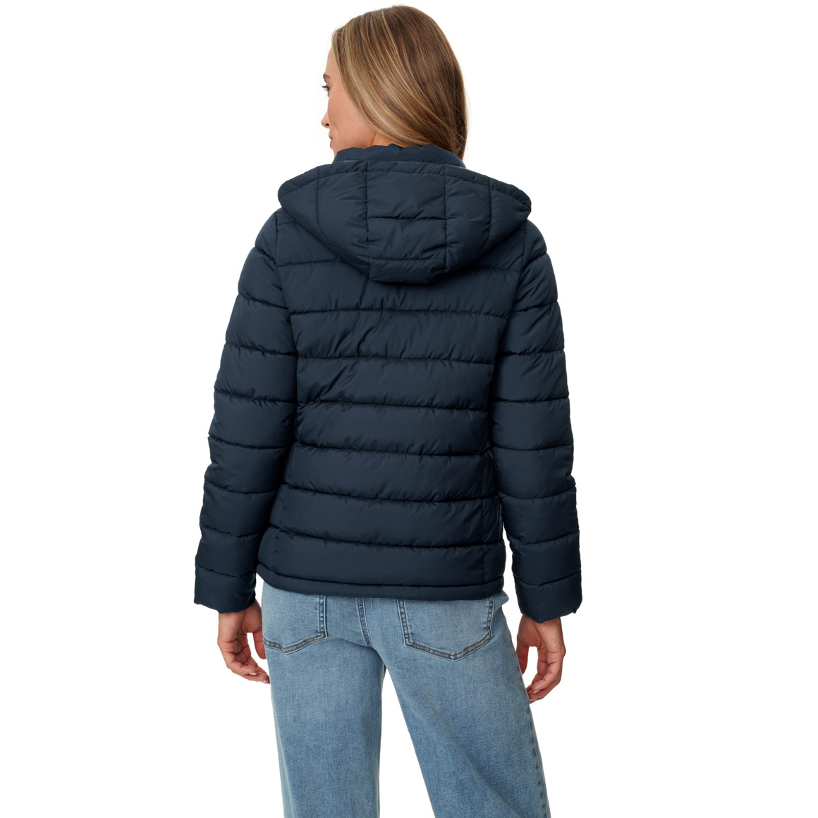 Damen Steppjacke mit abnehmbarer Kapuze