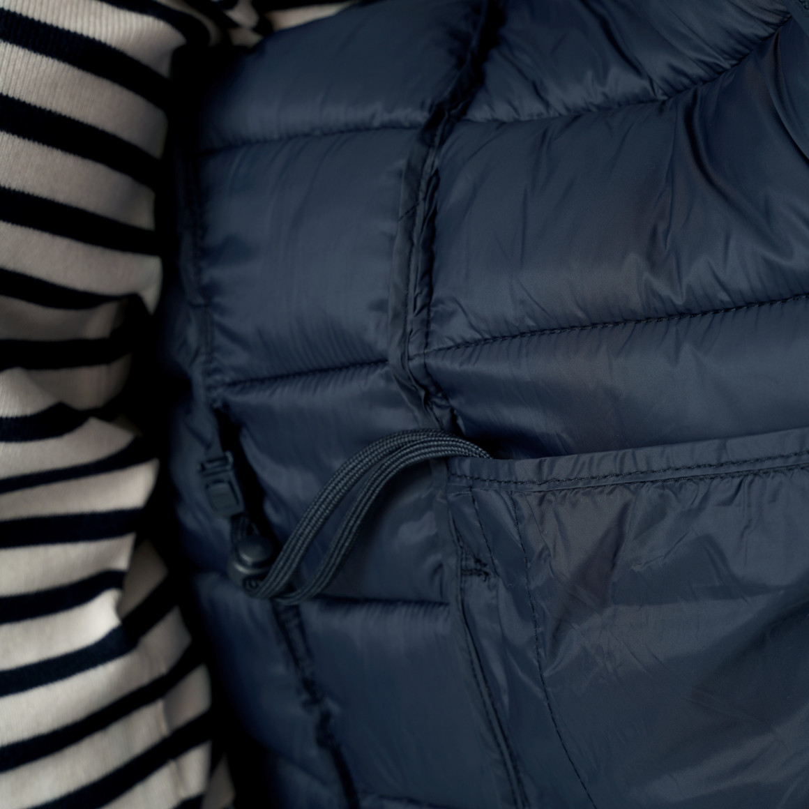 Damen Steppjacke mit abnehmbarer Kapuze