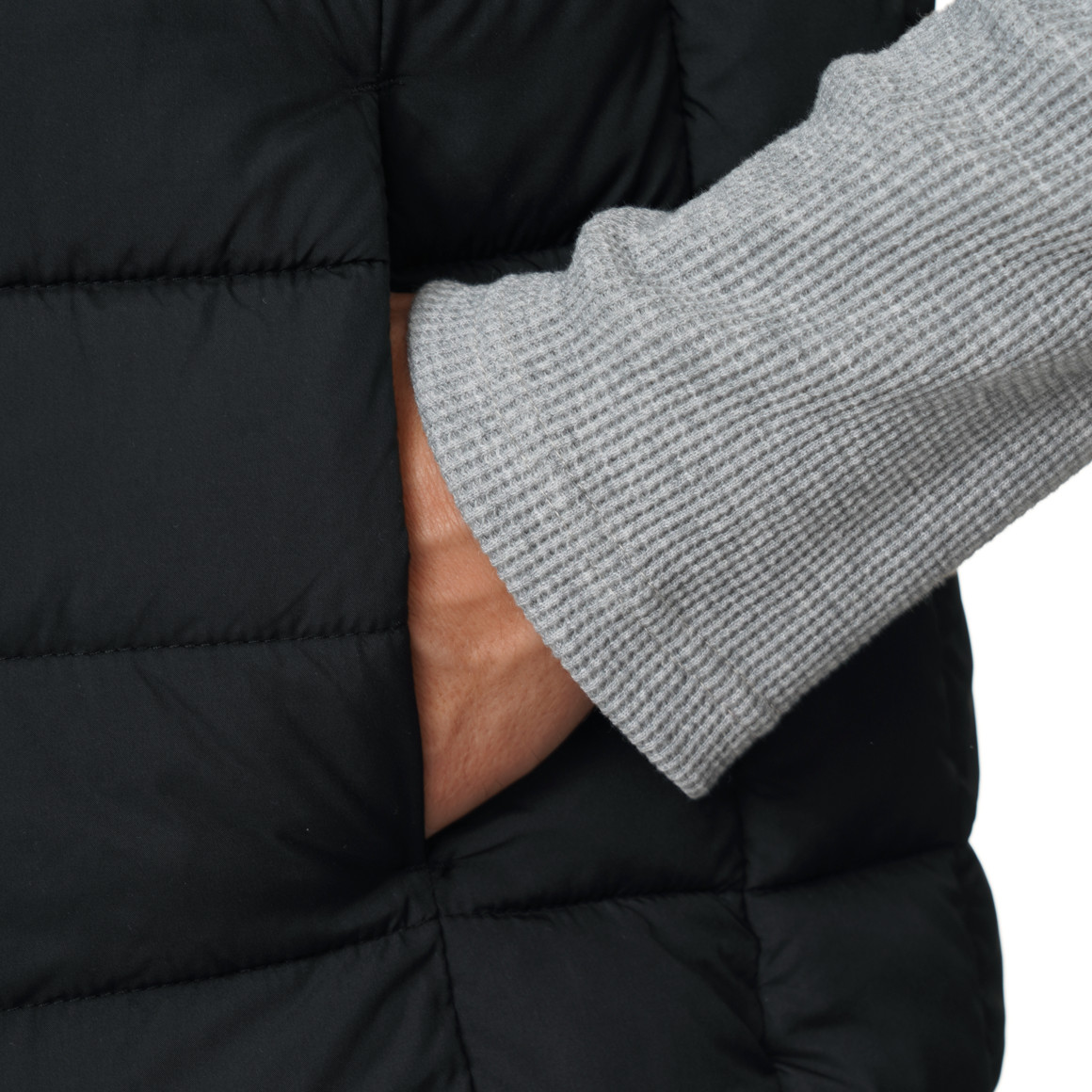 Herren Steppweste mit Stehkragen