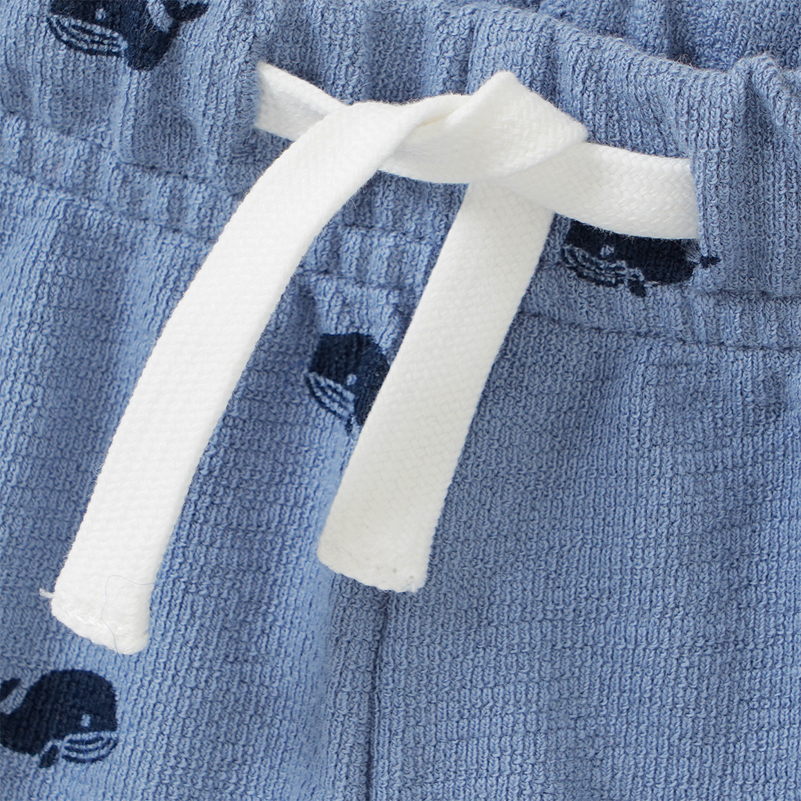 Baby Joggingshorts mit Wal-Allover