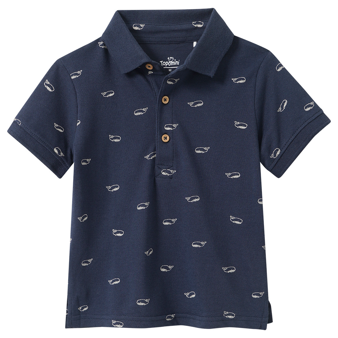 Baby Poloshirt mit Bio-Baumwolle