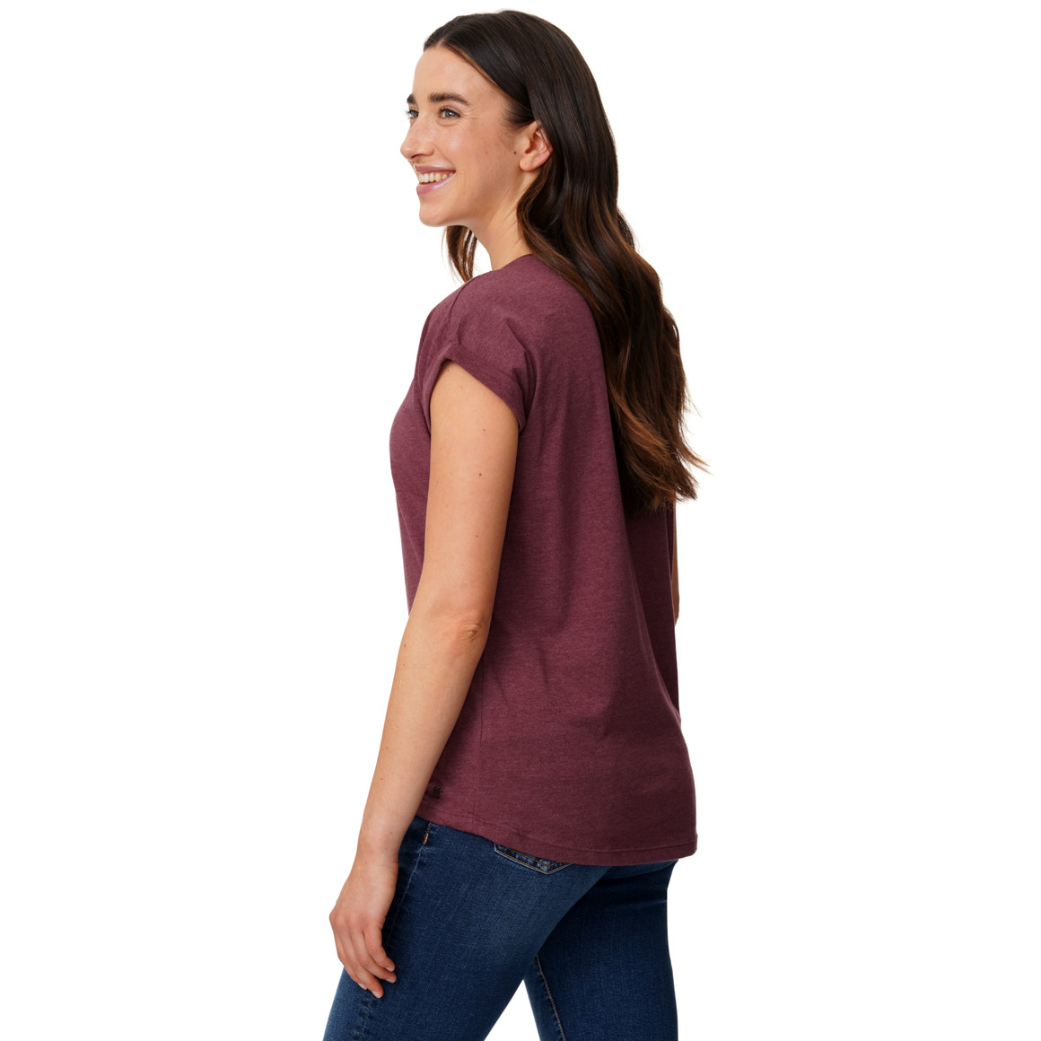 Damen T-Shirt im Basic-Look