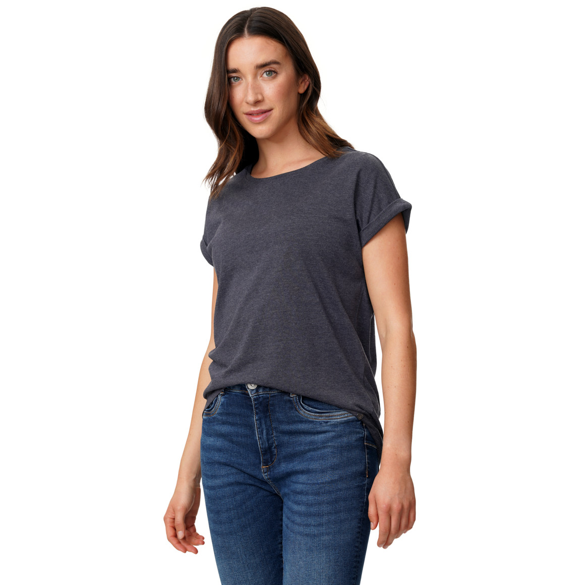 Damen T-Shirt im Basic-Look