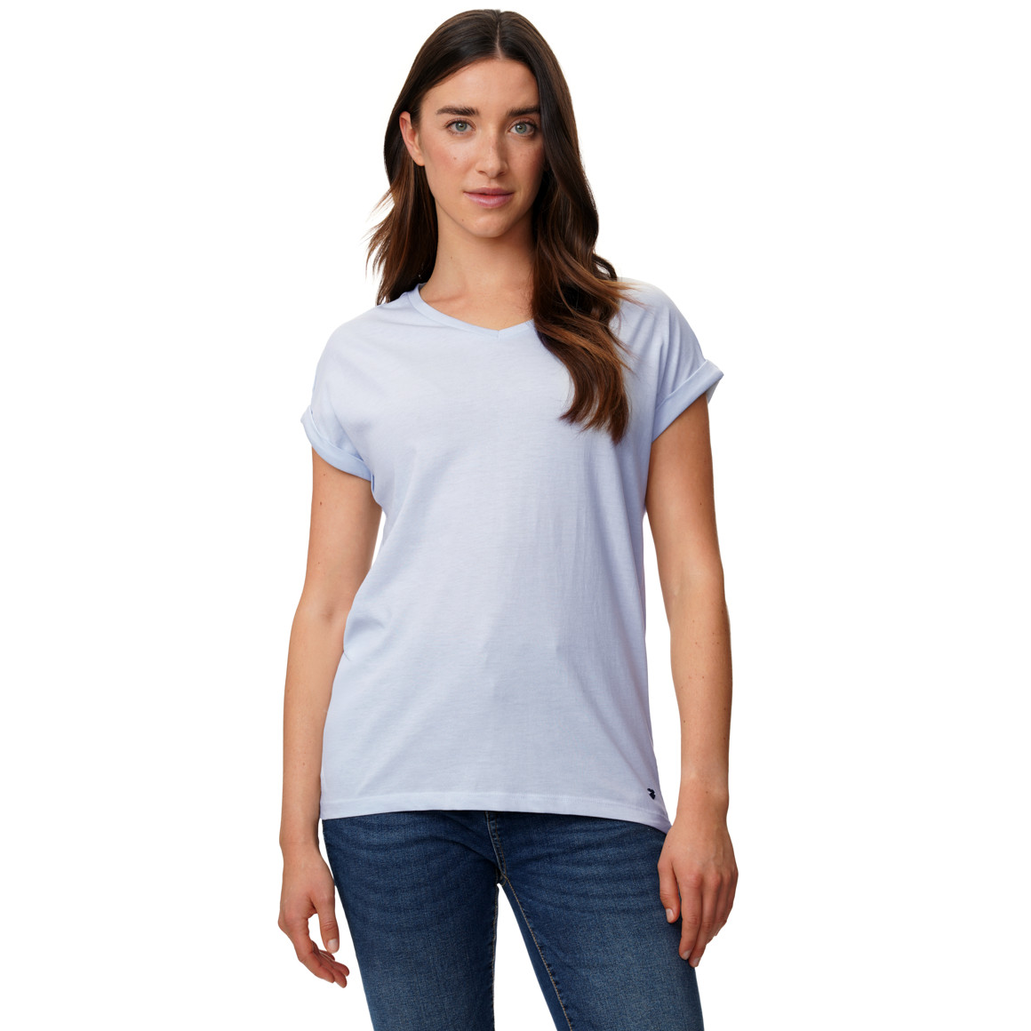 Damen T-Shirt im Basic-Look