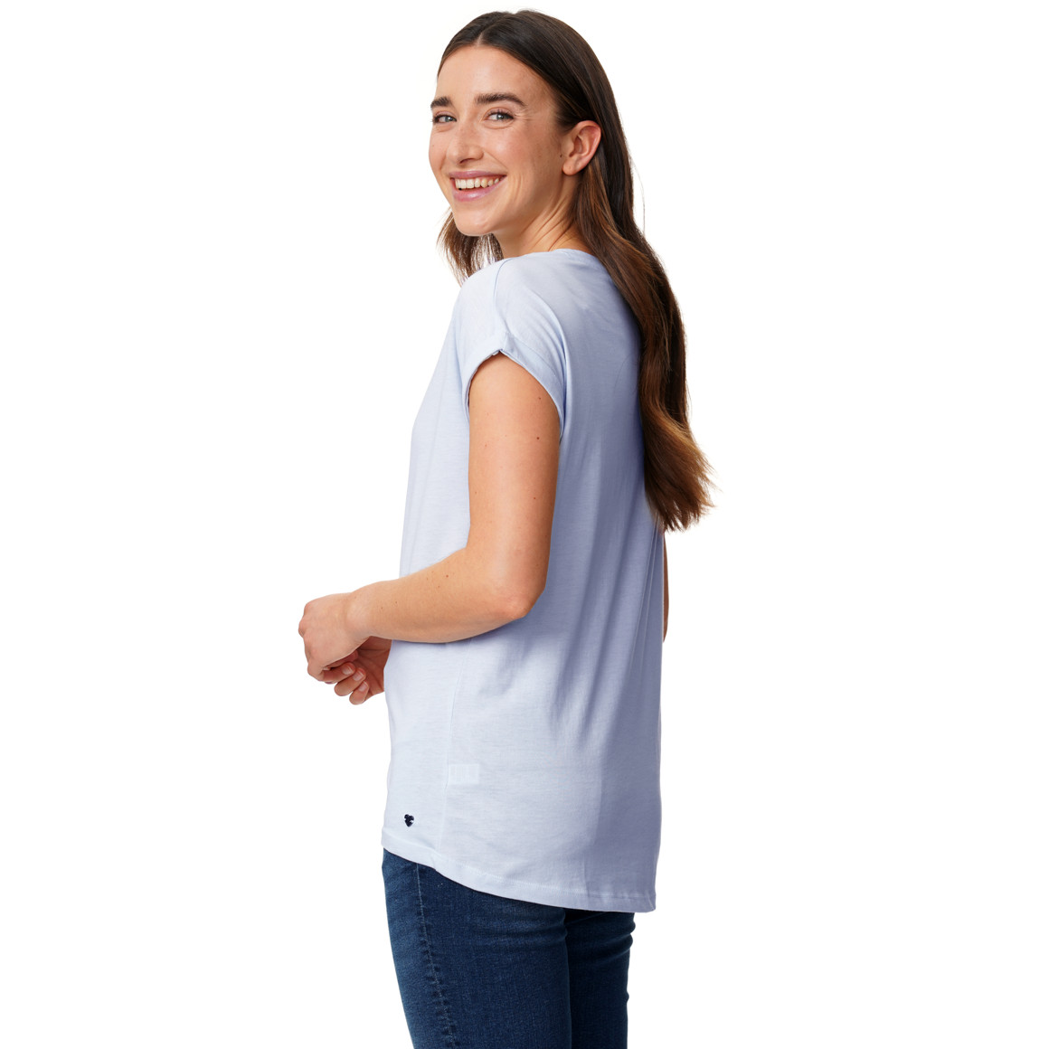 Damen T-Shirt im Basic-Look