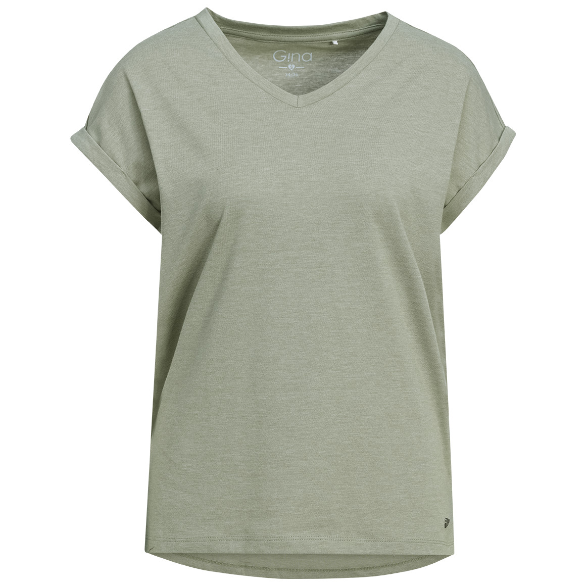 Damen T-Shirt im Basic-Look