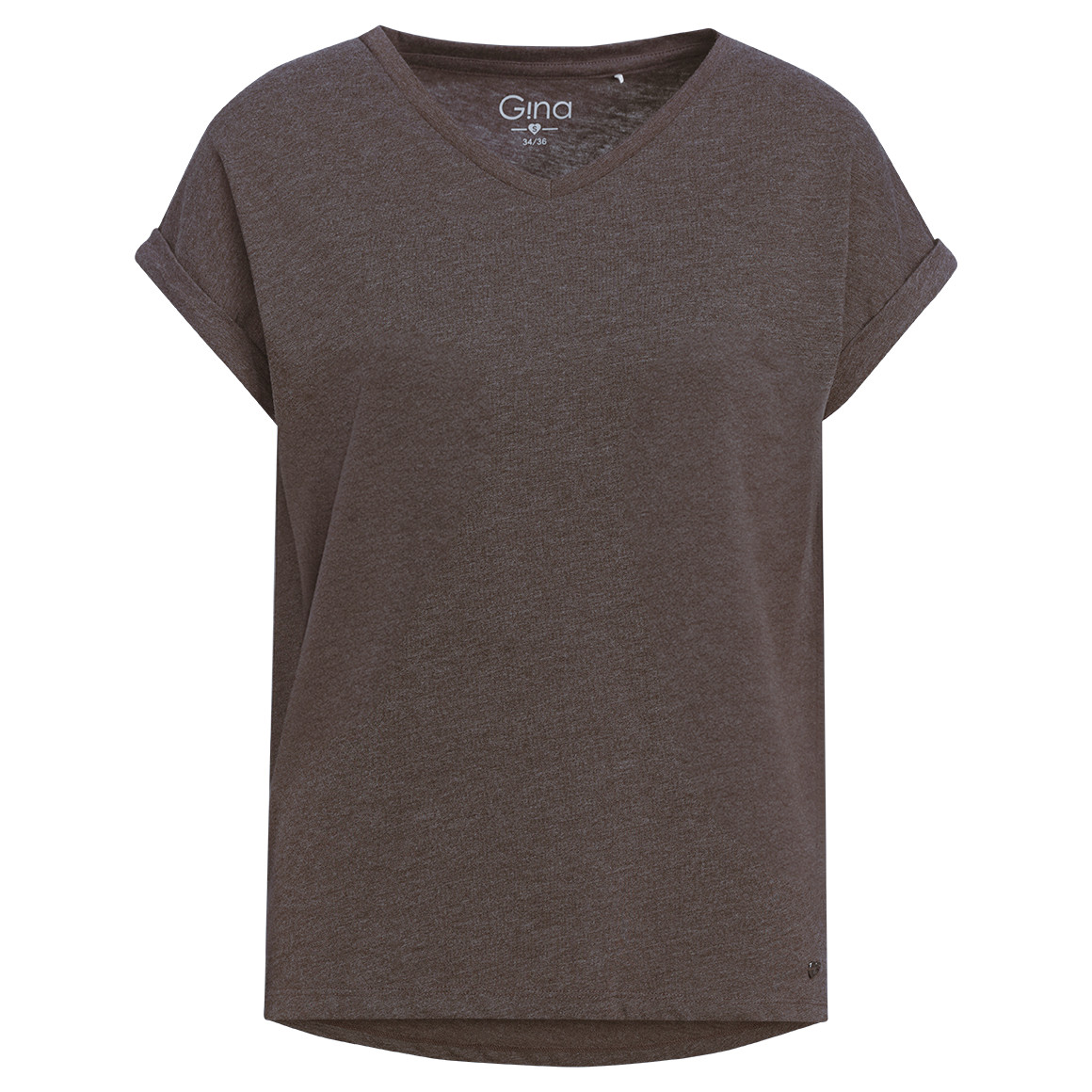 Damen T-Shirt im Basic-Look