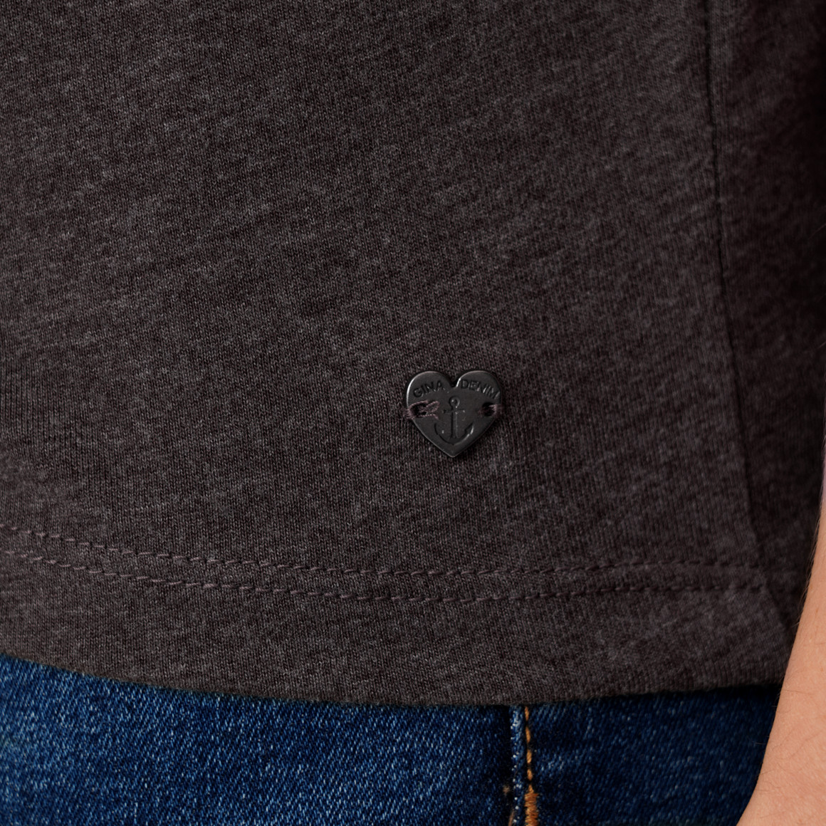 Damen T-Shirt im Basic-Look