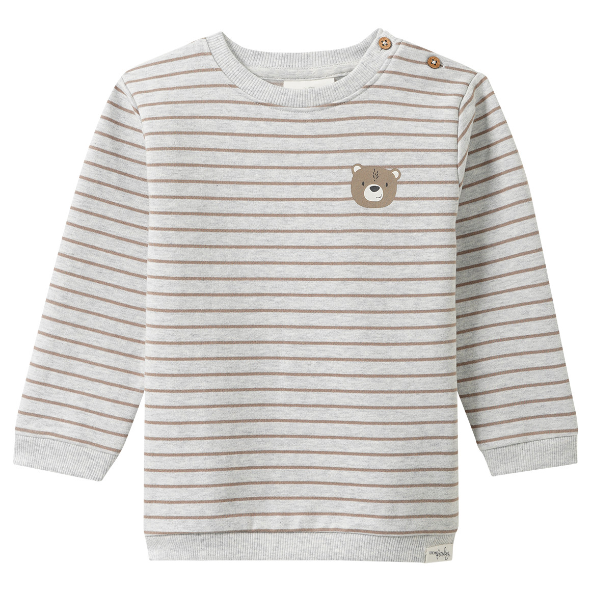 Baby Sweatshirt mit Bären-Motiv