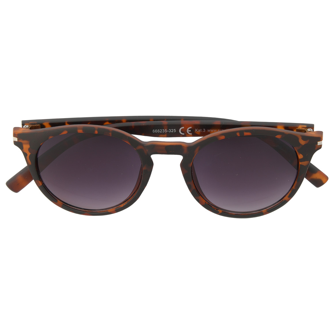 Dames zonnebril met luipaardpatroon