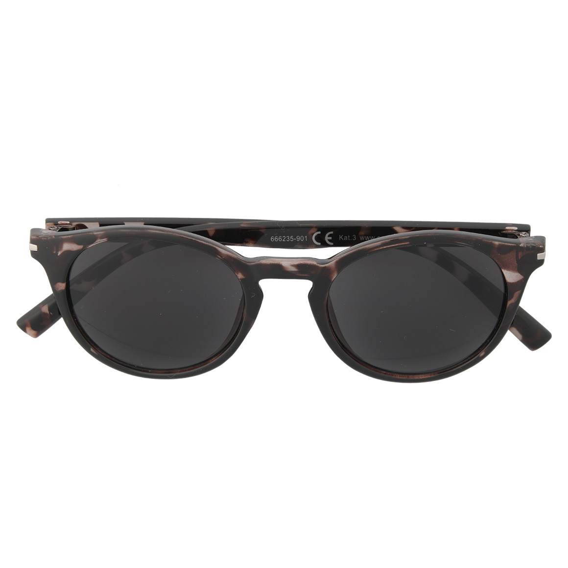 Dames zonnebril met luipaardpatroon