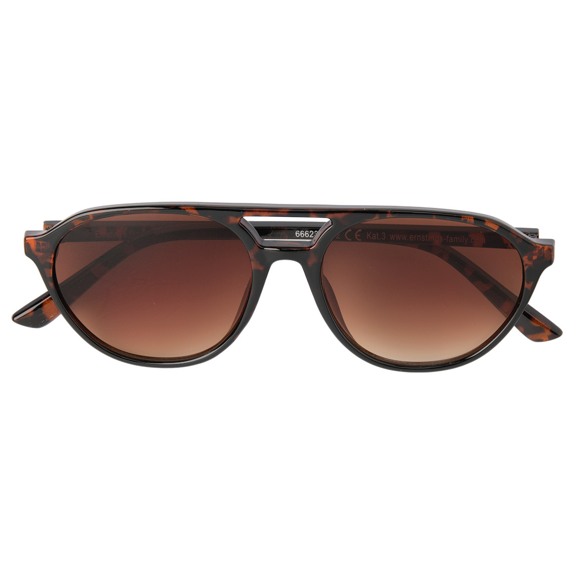 Dames zonnebril met luipaardpatroon