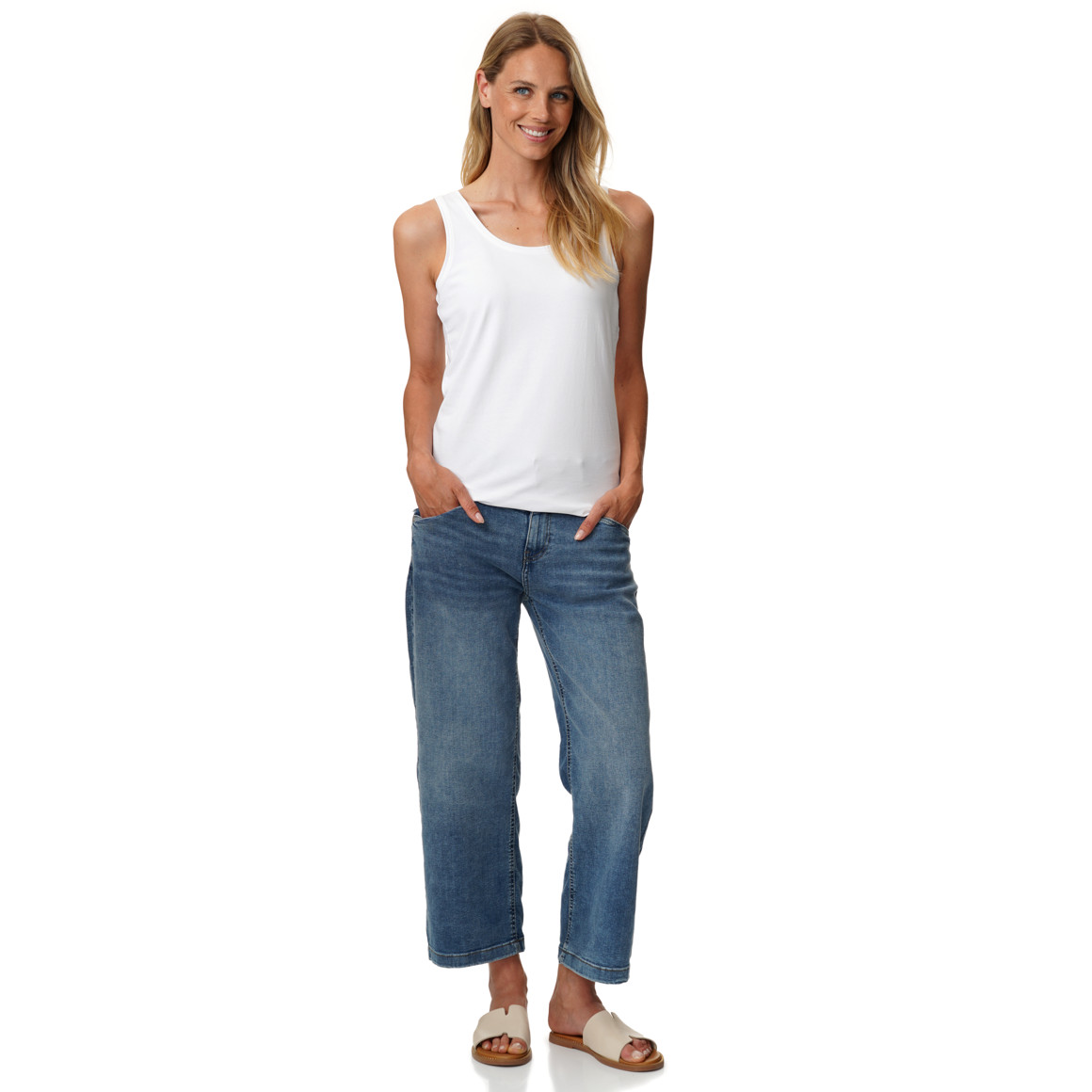 Damen Top mit Bio-Baumwolle