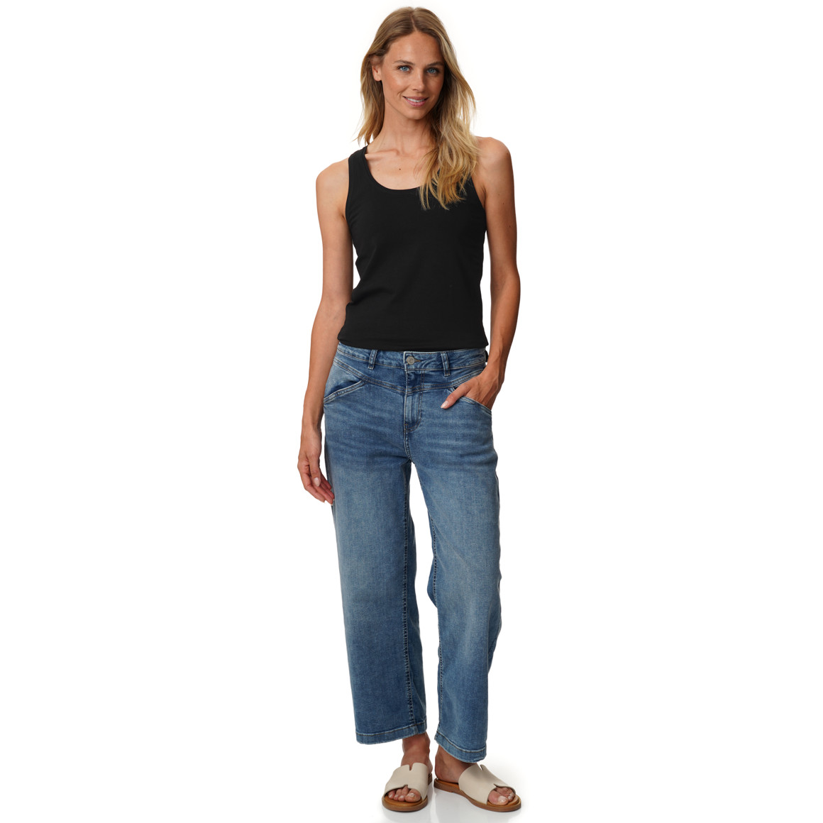 Damen Top mit Bio-Baumwolle