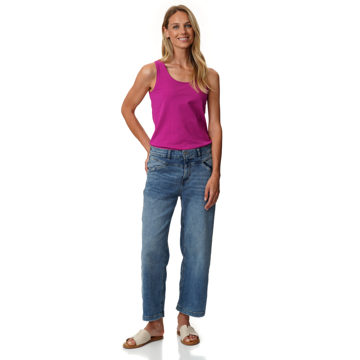 Damen Top mit Bio-Baumwolle