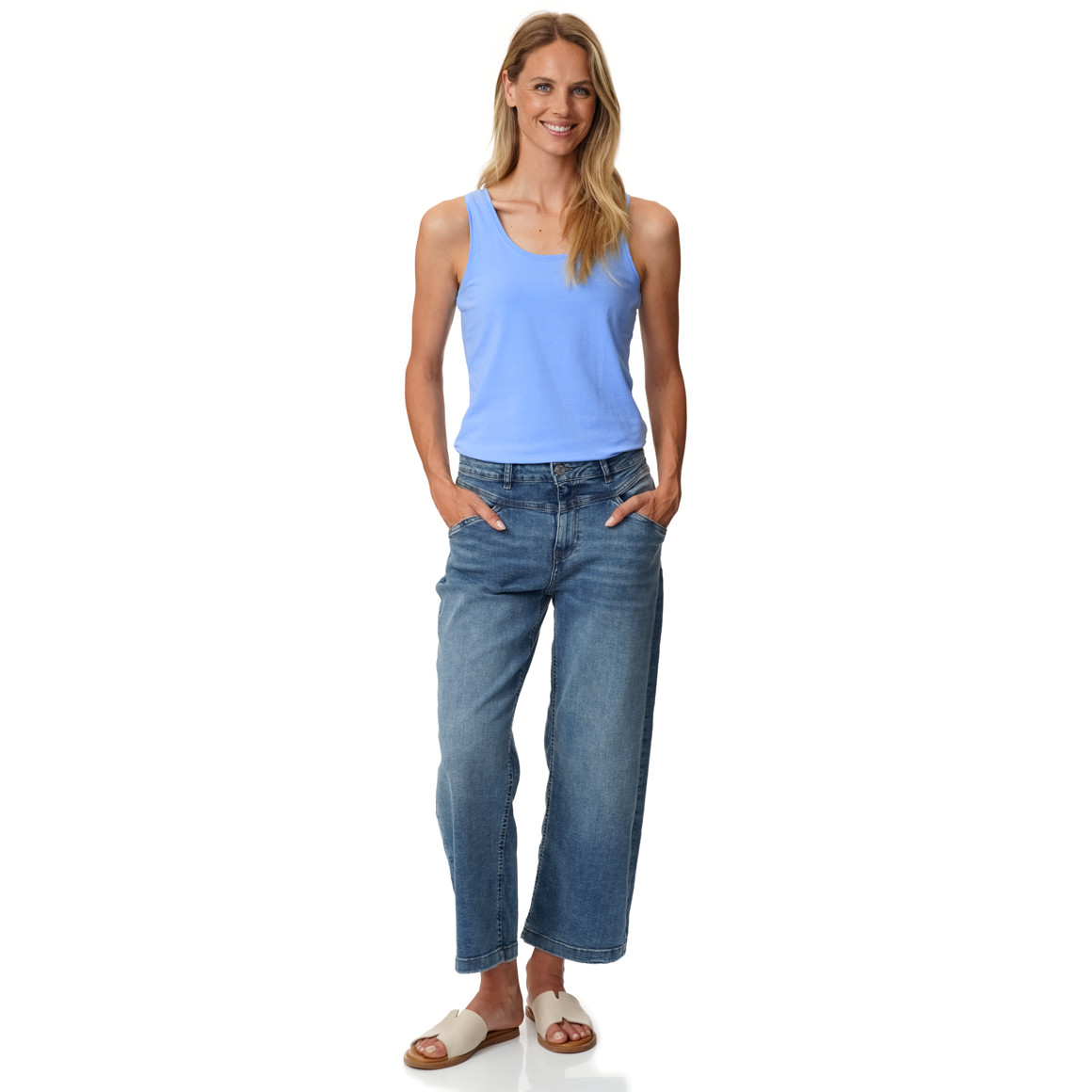 Damen Top mit Bio-Baumwolle