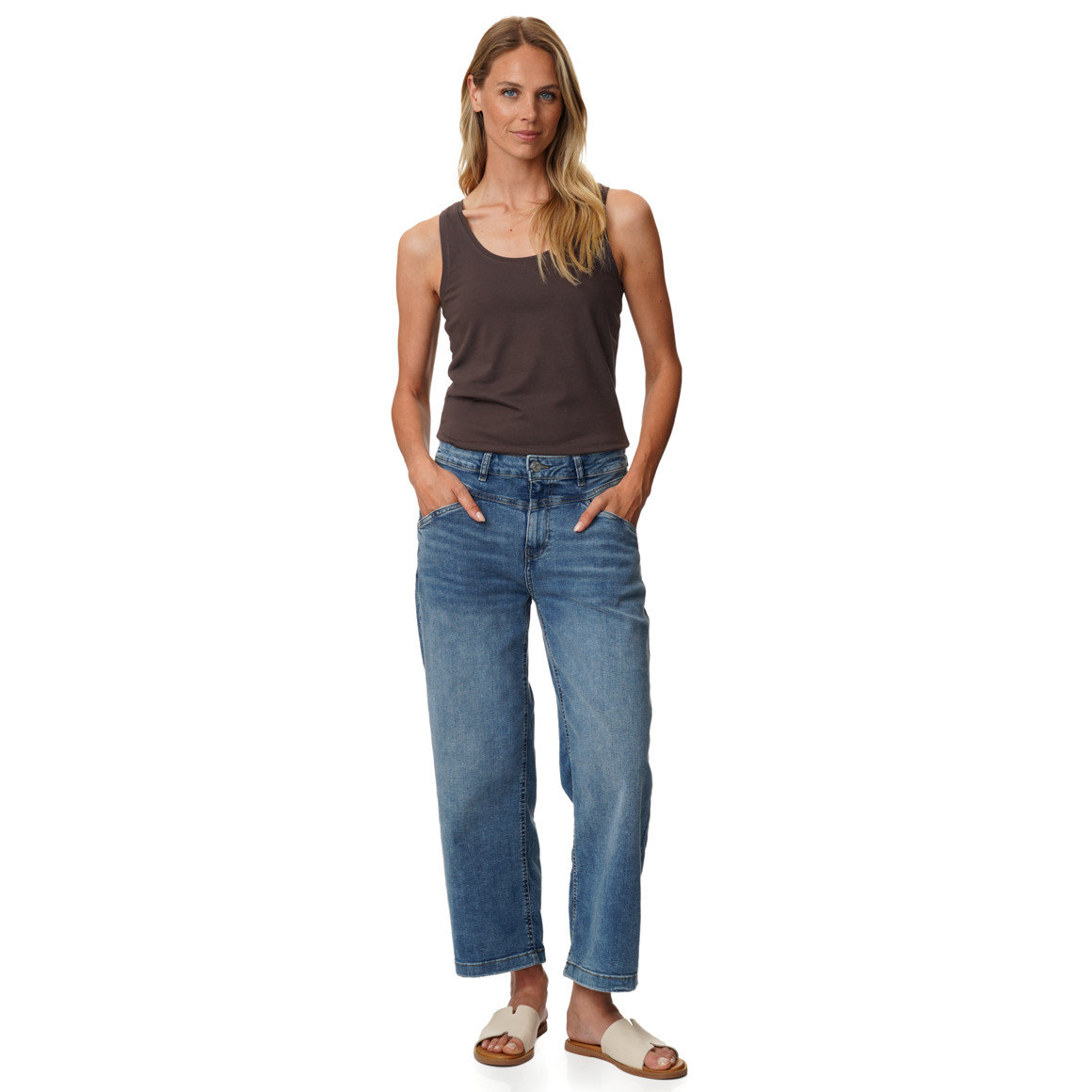 Damen Top mit Bio-Baumwolle