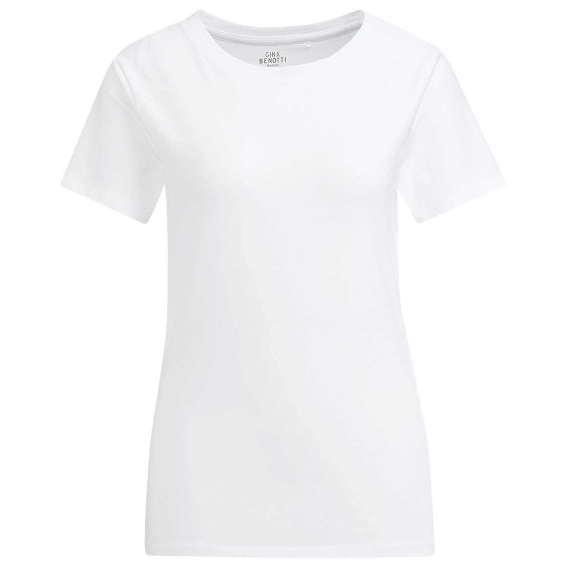 Damen T-Shirt mit Rundhalsausschnitt