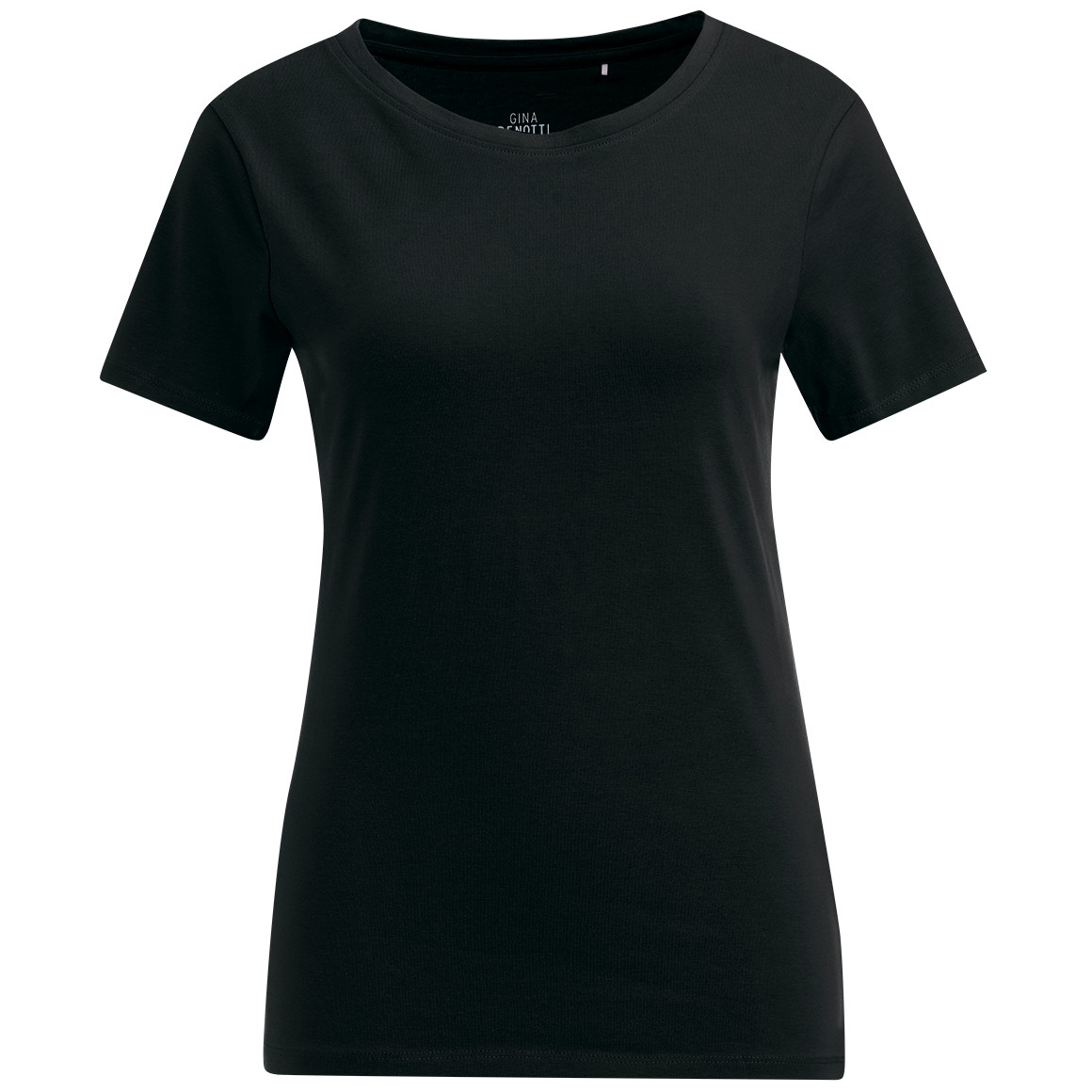 Damen T-Shirt mit Rundhalsausschnitt
