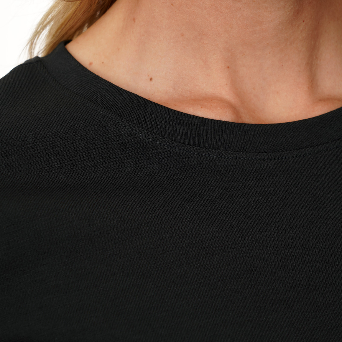 Damen T-Shirt mit Rundhalsausschnitt