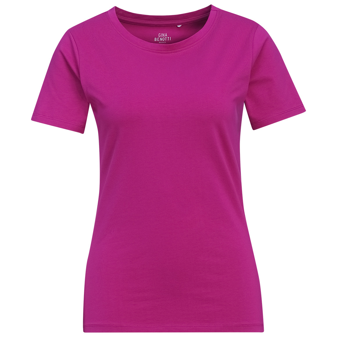 Damen T-Shirt mit Rundhalsausschnitt
